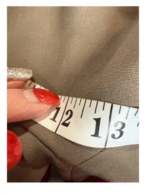 Pleated Wide-Leg High Waist Pants in Taupe thumbnail 4