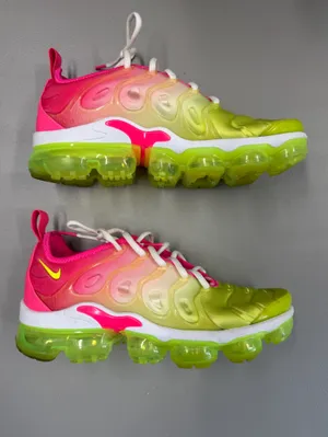 Nike Womens Air VaporMax Plus Pink Yellow Volt Gradient DC2045-900 US Size 8.5 thumbnail 5