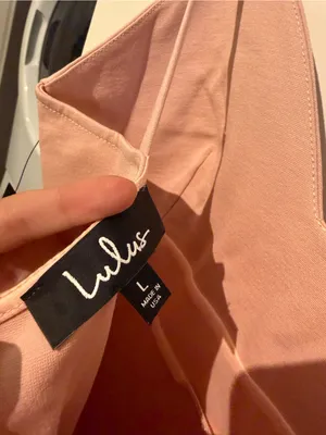 Lulu's Blush Pink V-Neck Midi Slip Dress thumbnail 4