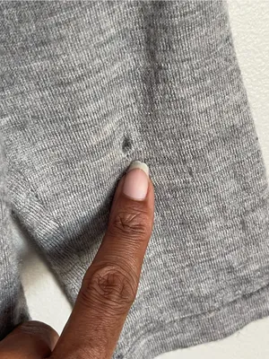 PATAGONIA | Heather Gray Wool Knit Dress Sz XL thumbnail 3