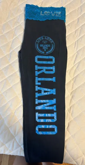 Y2k exists sports line leggings thumbnail 1