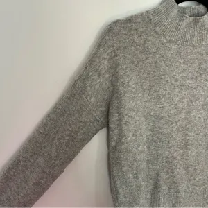 MAGASCHONI Grey Wool Blend MockNeck Sweater Size Small thumbnail 3