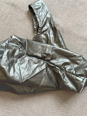 BAGGU Reusable Mini Shopping Bag Metallic Shiny thumbnail 4
