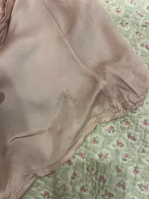 Anthropologie Pale Blush Pink Silk Halter Top thumbnail 4