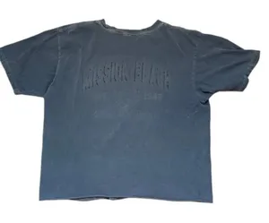 Vintage Faded Mission Beach San Diego Blue Tshirt Medium Cropped thumbnail 1
