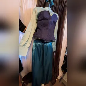 Little mermaid Ariel town dress costume thumbnail 6