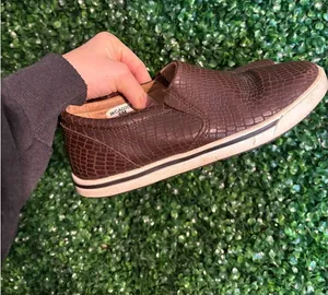 Twisted X Women’s Brown Leather Slip On Shoes Sz 6M thumbnail 1