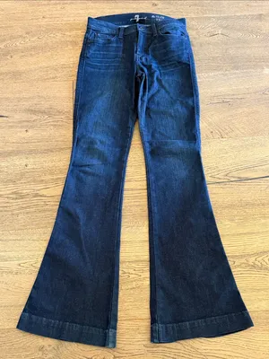 7 for all Mankind slim trouser jeans 26 thumbnail 1