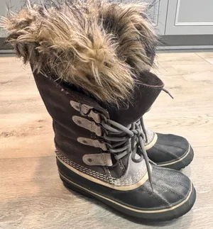 Sorel Joan of Arctic Winter Snow Boots Faux Fur Lined Waterproof Lace‎ Up Sz 5.5 thumbnail 1