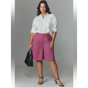 Anthropologie Maeve Skirty Culotte Shorts thumbnail 5