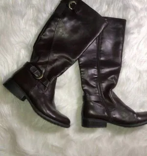 Life Stride Women's Cold Weather Weather Side Zipper Dark Brown Boots Sz 8.5 thumbnail 8