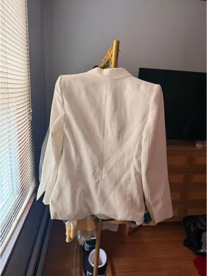Zara White Blazer Style 77302 thumbnail 5