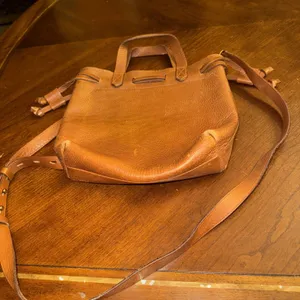 MADEWELL Leather mini crossbody/ Bucket bag thumbnail 3