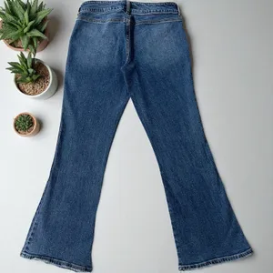 RSQ Denim‎ Flare Jeans Size 30 Low Rise Pockets Dark Wash Blue Womens thumbnail 2