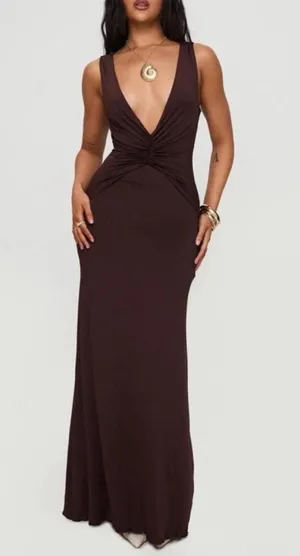 Princess Polly Plunge V Neck Dress thumbnail 1