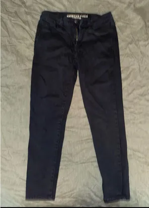 American Eagle Outfitters Jeans Skinny Black thumbnail 1