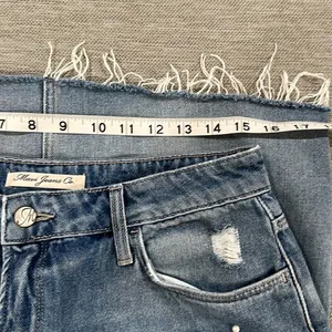 Mavi Jeans distressed Pearl Frieda denim mini skirt size large thumbnail 7