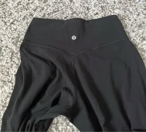 lululemon black align joggers size 4 thumbnail 3