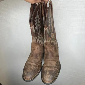 Ariat Fatbaby Heritage Dapper Brown Leather Western Boots 10001605 Womens 9.5 B thumbnail 2