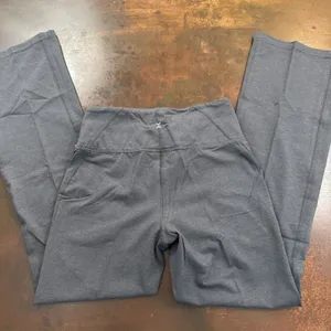 Xersion Women High Rise Bootcut Yoga Pants Charcoal Gray Quick-Dri UPF 50+ NEW thumbnail 12