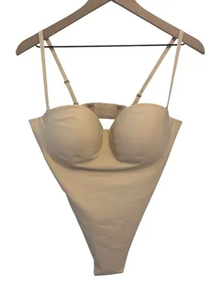 Skims Body Molded Underwire Bodysuit Sand Large NWT ( SOLD OUT) thumbnail 1