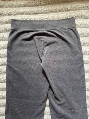 Lands' End Gray Flare Sweatpants thumbnail 5