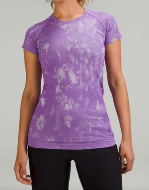 Lululemon Swiftly Tech Short Sleeve Shirt 2.0, Shadow Bloom thumbnail 1