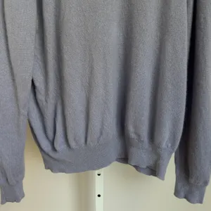 Charter Club‎ Cashmere Office Siren Academia Preppy Mock Neck Sweater XL Purple thumbnail 4