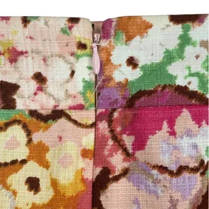 J.Crew Womens Watercolor Floral Pencil Skirt Cotton‎ Sz 6 Preppy Feminine Office thumbnail 7