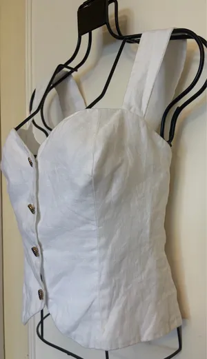Reformation Kimberly Linen Top thumbnail 4