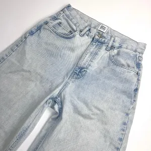 BDG Urban Outfitters High Rise Baggy Jeans Light Wash Wide Leg Denim Size 28 thumbnail 3