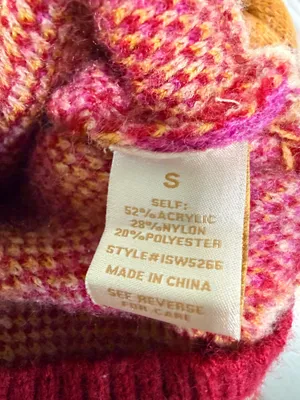 Flying Tomato Cheer You On Jacquard Sweater thumbnail 5