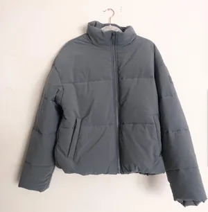 Alo Yoga Stretch Woven Street Puffer Fog M thumbnail 7