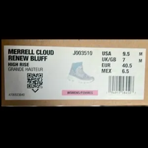 Merrell Renew Bluff in Cloud - Vegan boots NWT thumbnail 3