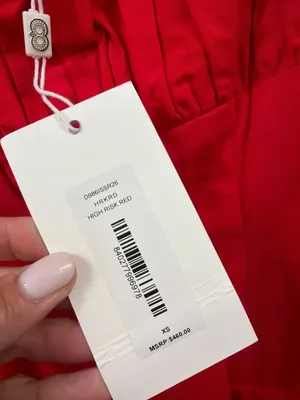 Caroline Constas Augusta Drop Waist Maxi Dress High Risk Red Womens Size XS thumbnail 9