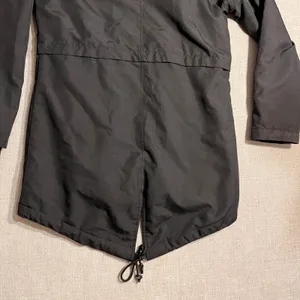 NUVANO Womens Black Faux Fur Hood Parka Winter Jacket Coat Size M‎ thumbnail 4