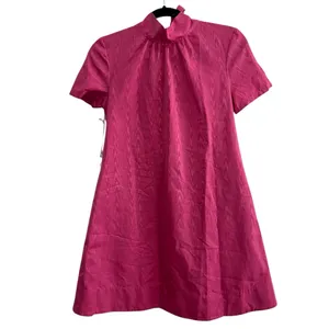 NEW NWT STAUD Mini Ilana Dress In Lollipop Pink thumbnail 3