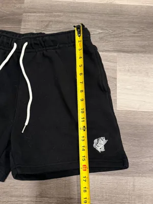 Bass Pro Shops Women’s Black Fleece Shorts Drawstring Logo Loungewear Size L thumbnail 6