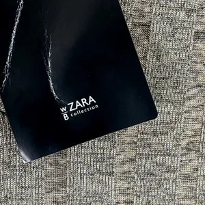 Zara Women M Ribbed V Neck Short‎ Sleeve Casual Dress Brown Collection B thumbnail 6