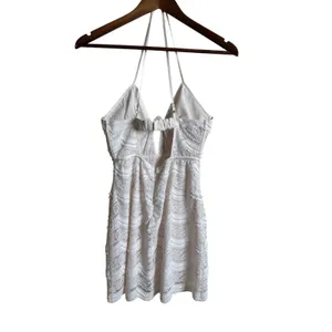 For Love and Lemons Mimi Mini Dress White Lace Bustier Womans S thumbnail 3