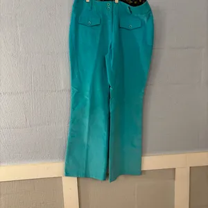 Teal Soft Sea Green Courtenay Corduroys Jeans SZ 10 P Waist 29.5/31 Cotton Soandex thumbnail 6