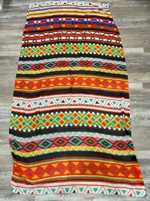 Multicolored Bohemian Scarf Multiple thumbnail 4