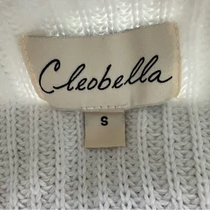 Anthropologie Revolve Cleobella White Knit Sweater Size XS Cottagecore thumbnail 3