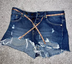 United Colors Of Benetton Jean Shorts thumbnail 1