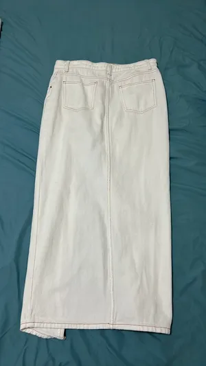 maxi skirt White Size M thumbnail 3