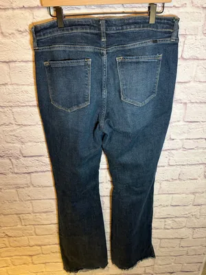 Kancan flare leg‎ distressed denim jeans Womens size 15/31 thumbnail 2