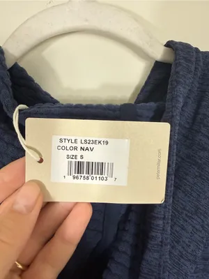 NWT Peter Millar Peter Millar Women's Navy Maven Full-Zip Hoodie Blue thumbnail 9