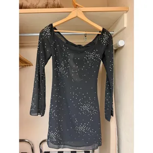 White Fox This Is Me Long Sleeve Embellished Mini Dress Size XS NWT thumbnail 3