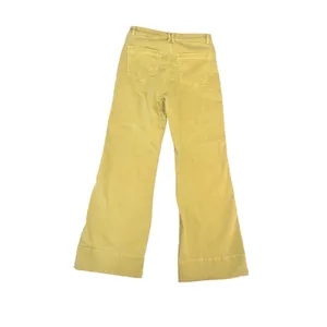 We‎ The Free Flare Pants Womens 31 Yellow Corduroy High Rise Boho 70s Retro thumbnail 5