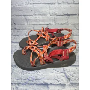 Chacos Sz 9 Wmns ZX/2 Cloud Dual Adjustable Straps Cushioned Sandal Orange/Pink thumbnail 2